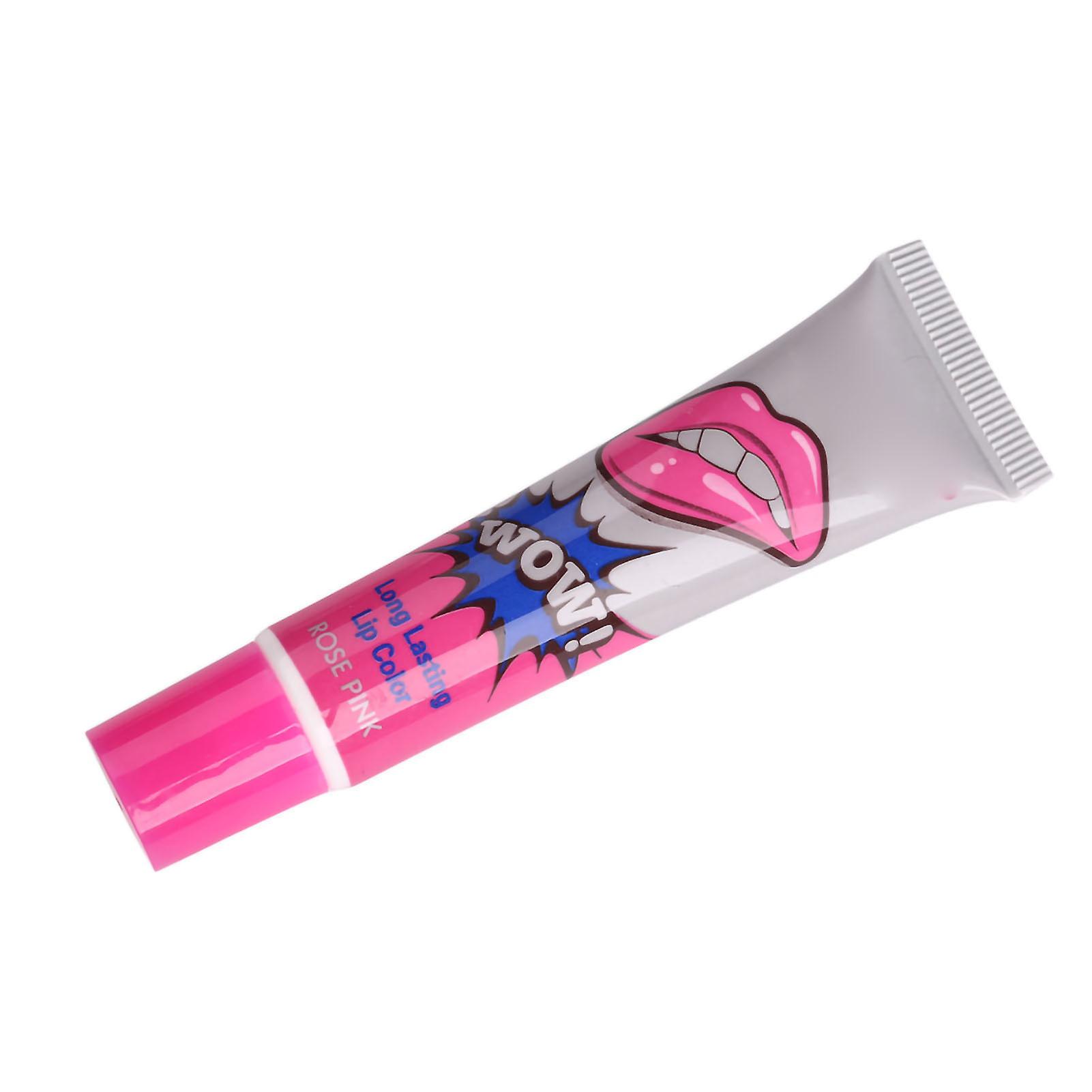 Tear-off lipstick, moisturizing, non-sticky, elegant, at, long-lasting, pink lip gloss film