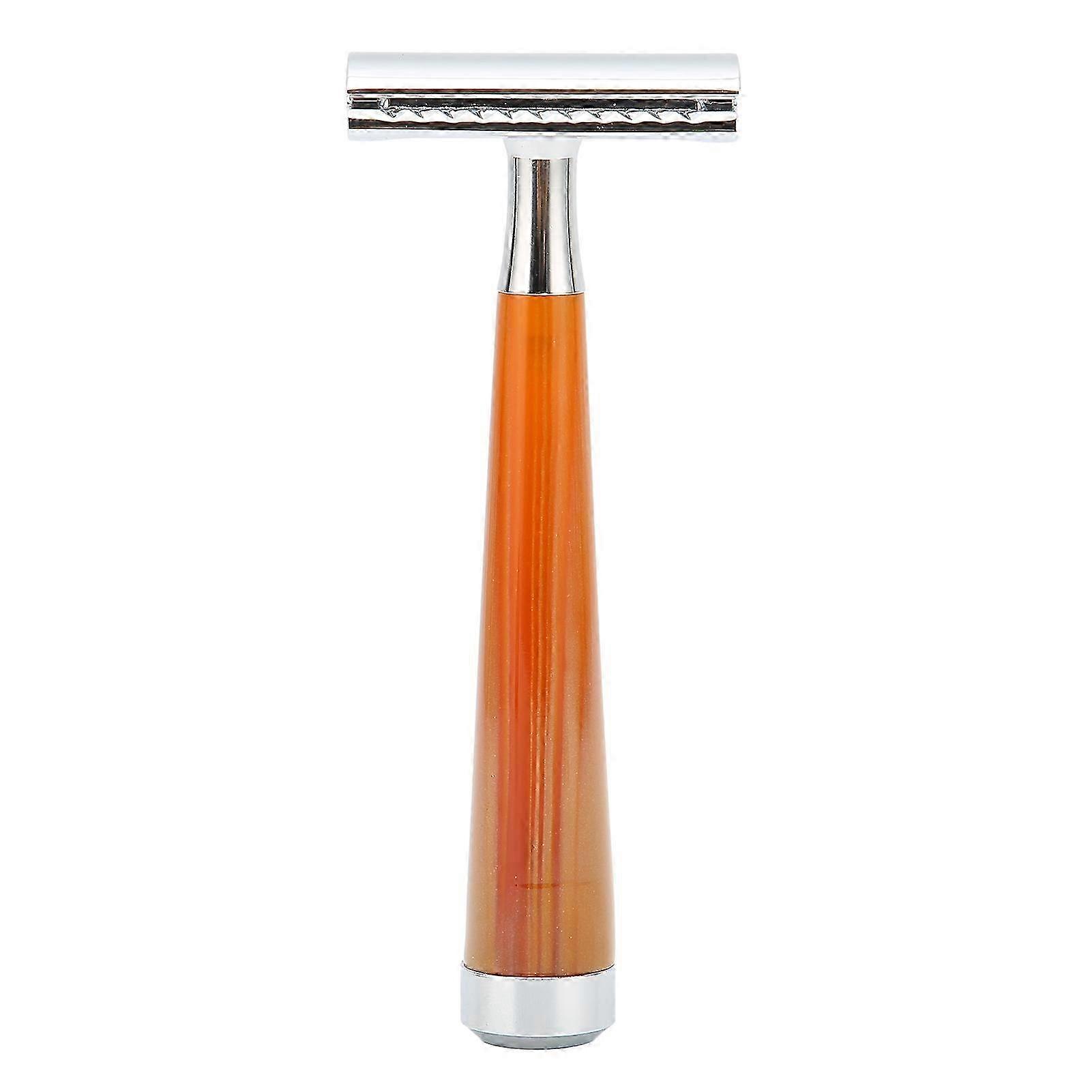 Manual Razors Fast Shave High Safety Double Edged Stable Sliding Easy to Use Long Handled Razors for Home Barber Salon