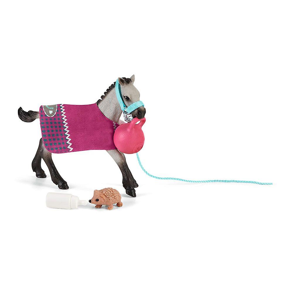 Schleich horse club playful foal  toy figure set, 5 to 12 years, multi-colour