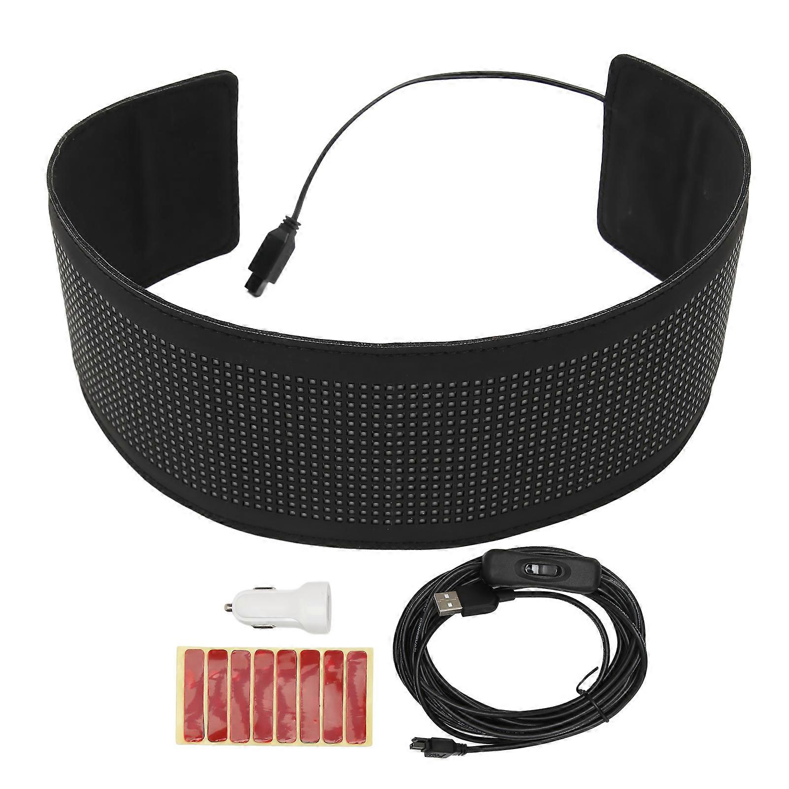 LED-Matrix-Panel-Bluetooth-APP-Steuerung USB 5V helles programmierbares LED-Schild-Display für Autofenster Shop-Bar-Eingang