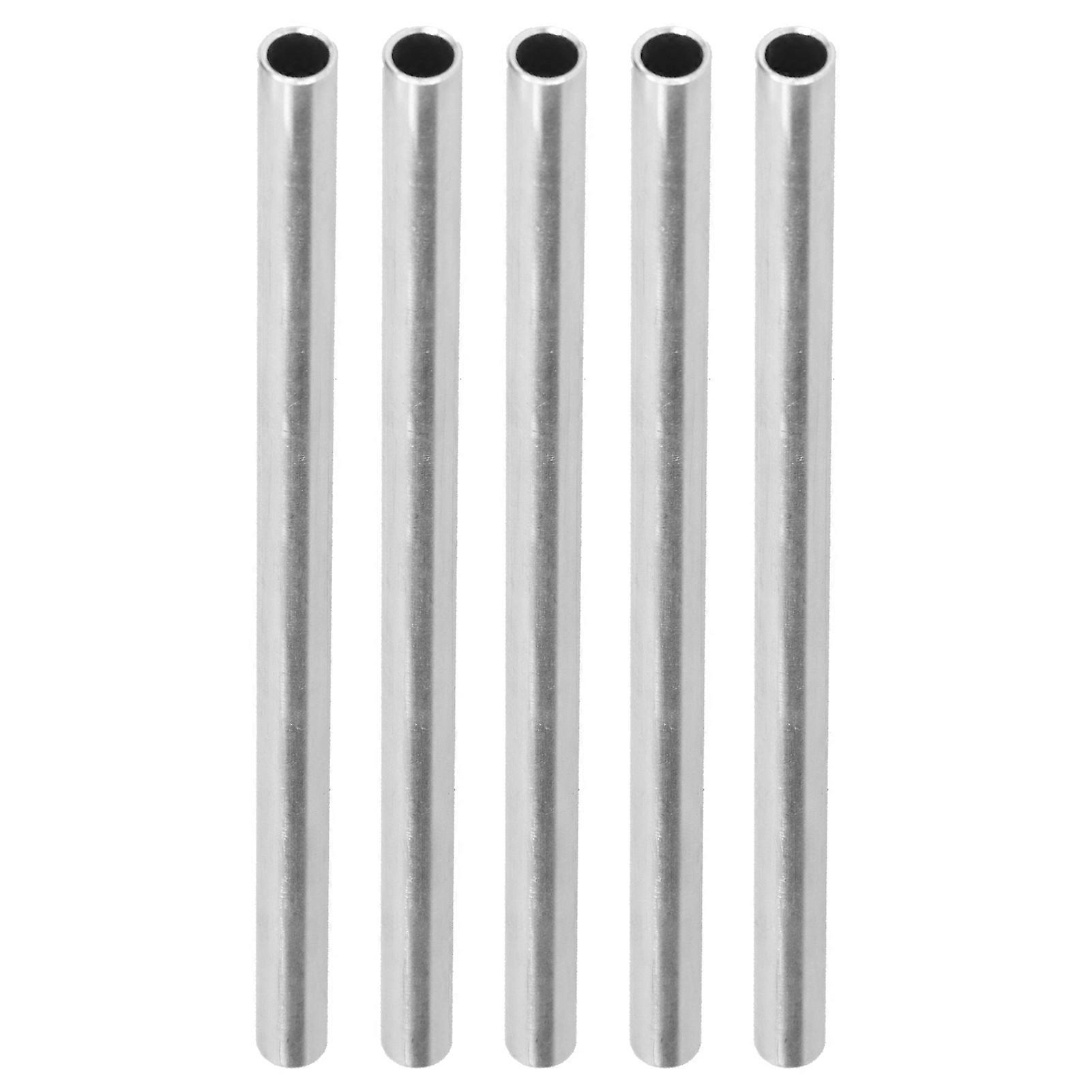 5Pcs Aluminum Tube Hollow Round Shaft Pipe Fittings Robot Support Parts 200mm 6100-0810-0200