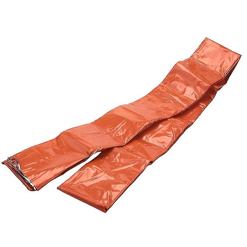 2er-Pack Notfallschlafsack Wasserdichte Thermo-Überlebensdecke für Outdoor-Camping Wandern-yuyu