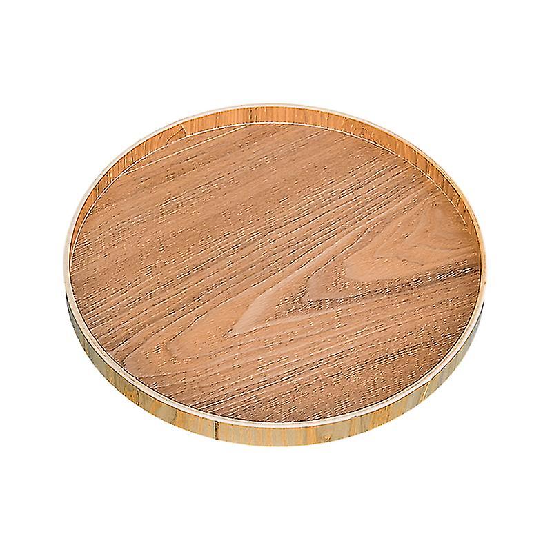 The New 1pcs Wooden Round Tray