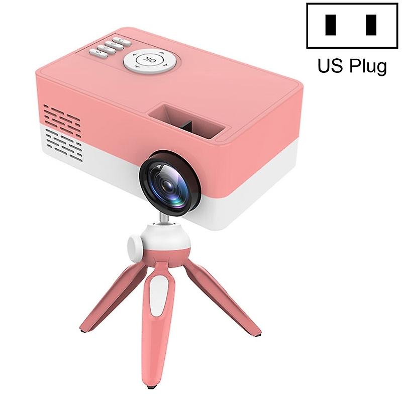 J15 1920 x 1080P Mini LED Projector US Plug