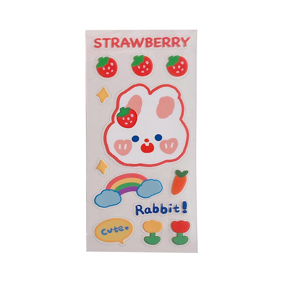 1Pcs Sticker Pack Cute Handbook Journal Girl Heart Material Pvc No560