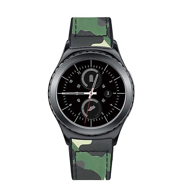 Leather strap and metal frame replacement for Huawei Watch GT / 2 Pro