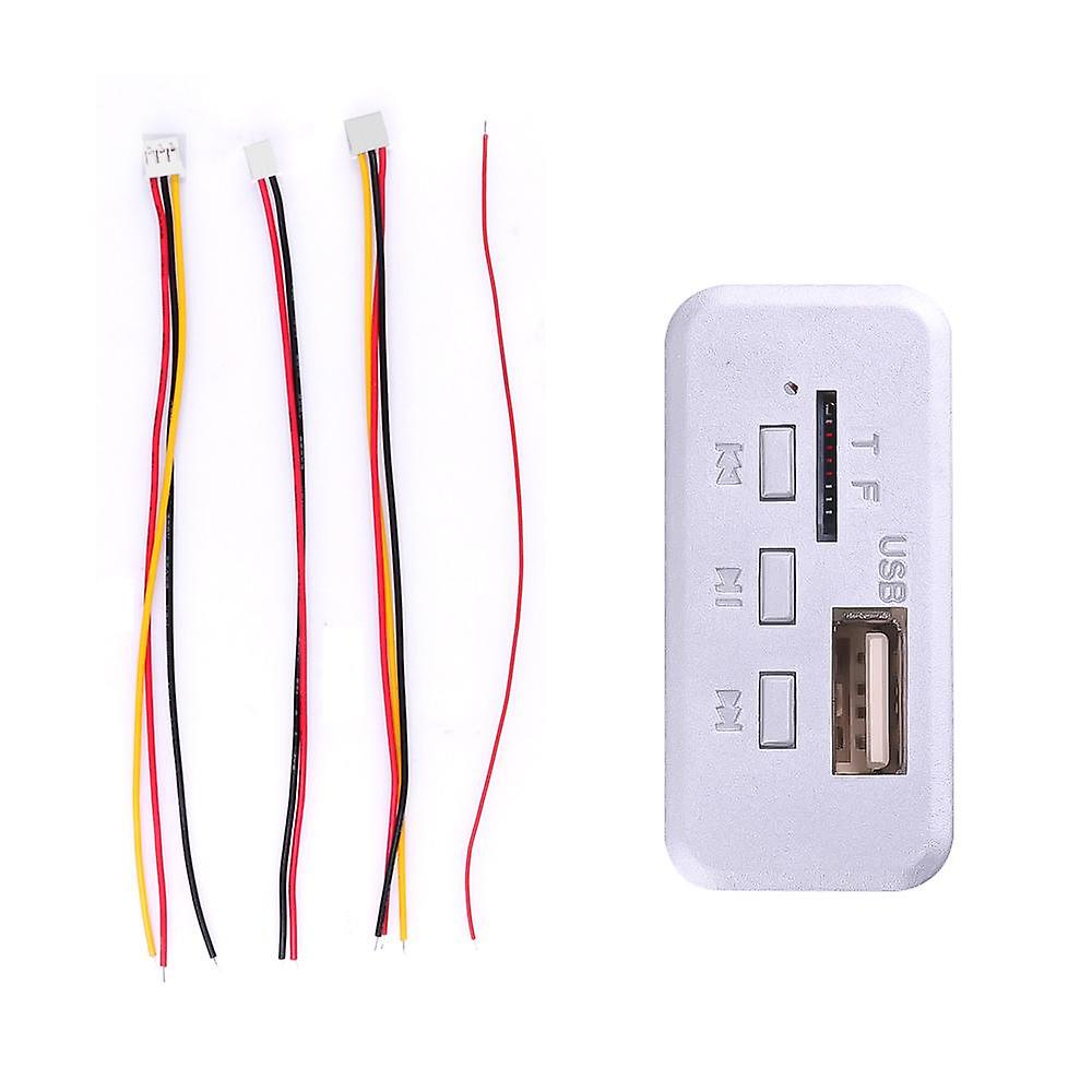 12V Wireless Bluetooth 5.0 MP3 Decoder Board Car MP3 Player Radio USB TF FM Receiver