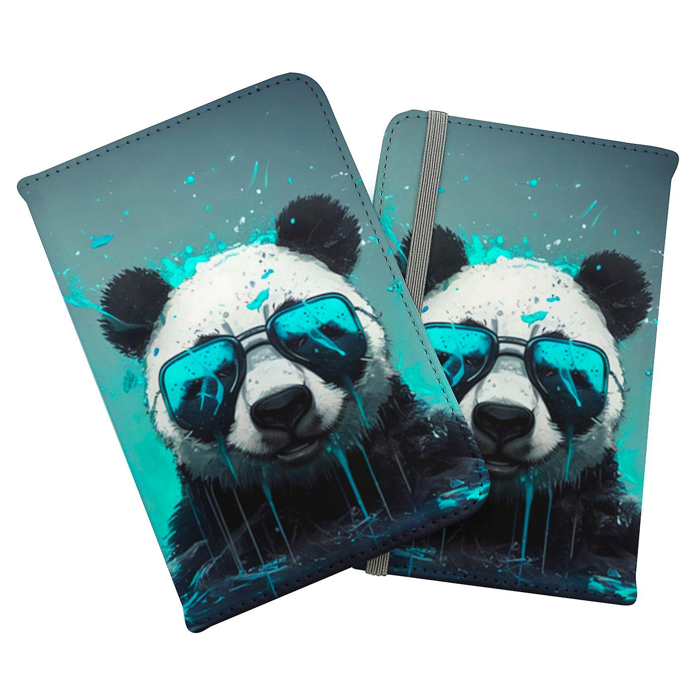 Panda With Blue Glasses Splashart Passport Cover