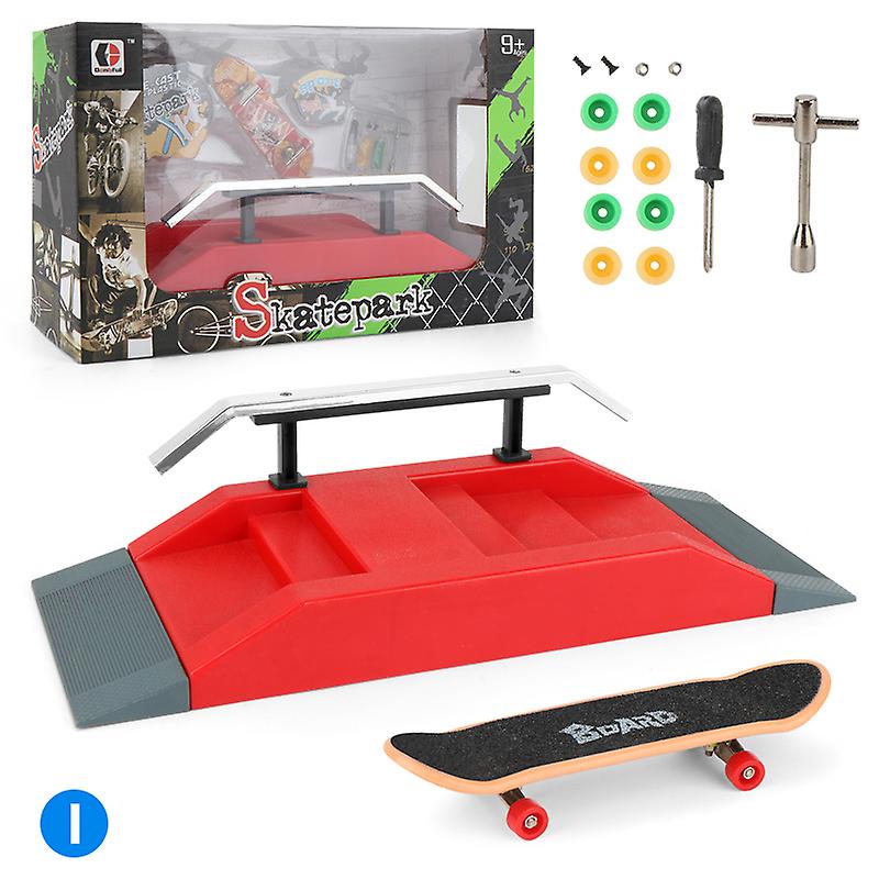 Skate Park Ramp Parts for Tech Decks Fingerboard Finger Board  Parks Gift For Kids