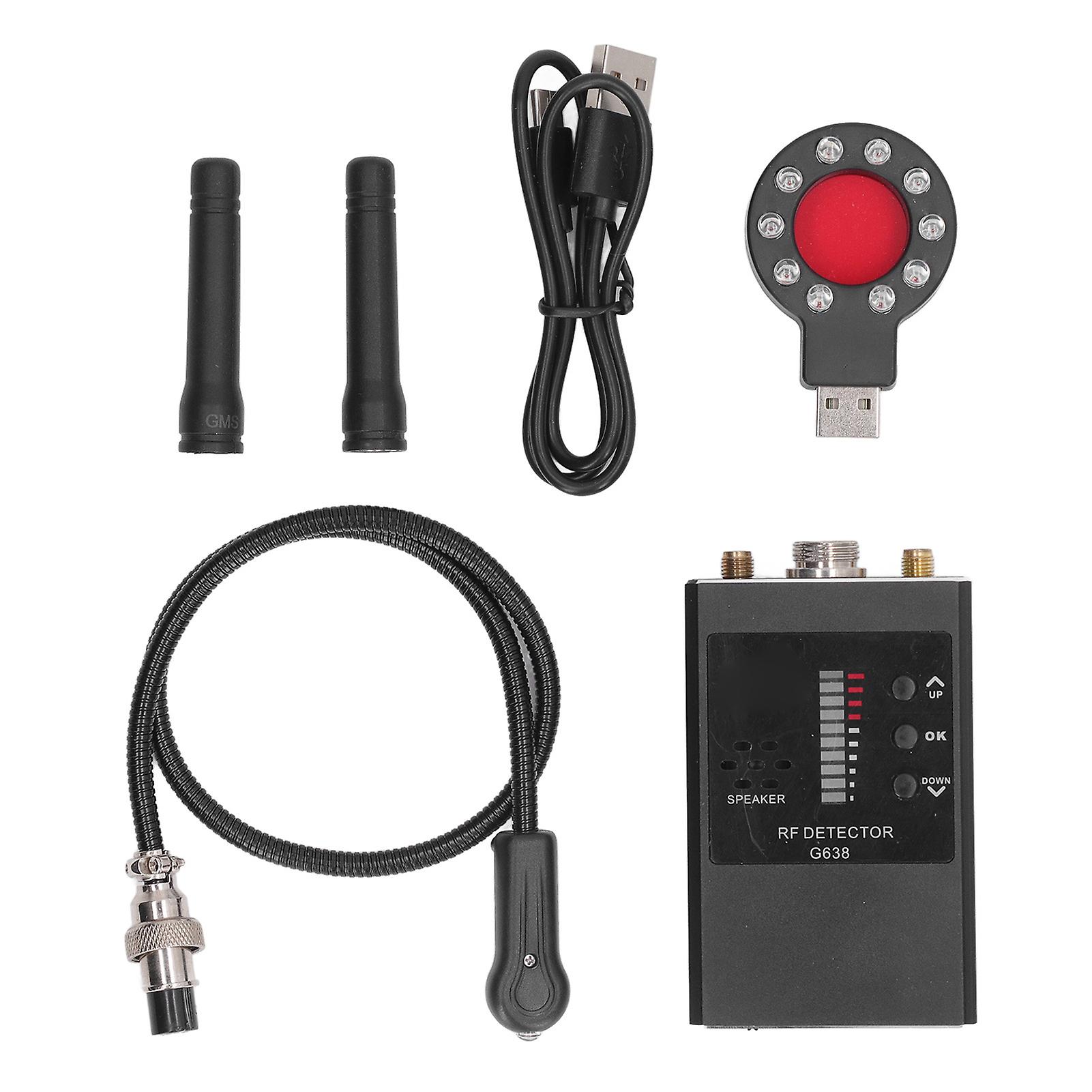 Signal Detector Bug Finder 300‑2700MHz Camera Scanner Detecting Tool for Home Hotel