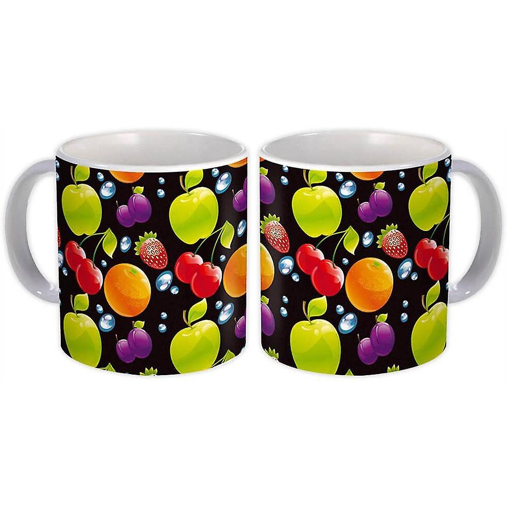 Geschenkbecher: Früchte Kind