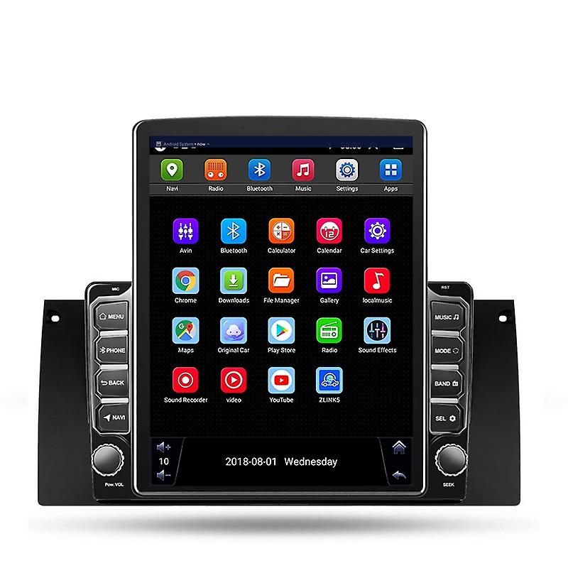 Android Car Radio Multimedia Video Player For BMW M5 E39 E53 X5 1999-2006 For Tesla Style 9.7 Inch