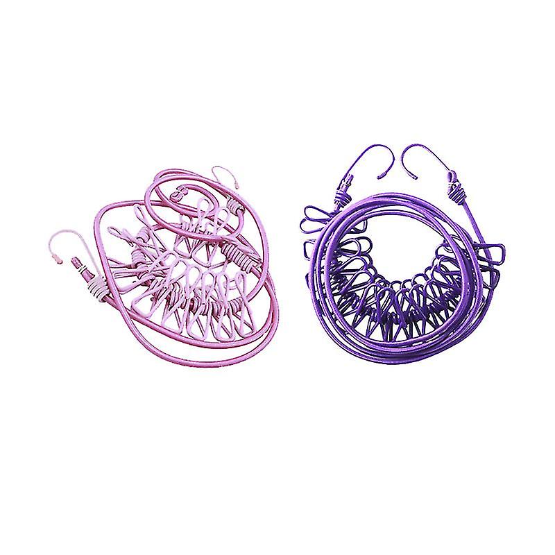 2pcs Socks Hanging Rope