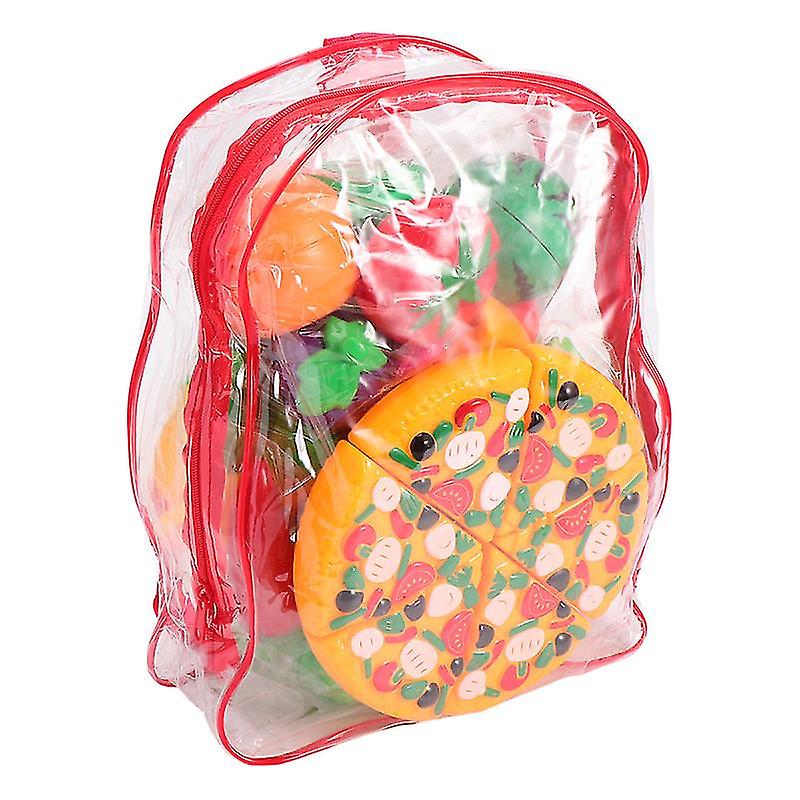 37pcs Fun Cutting Fruits Vegetables Plaything