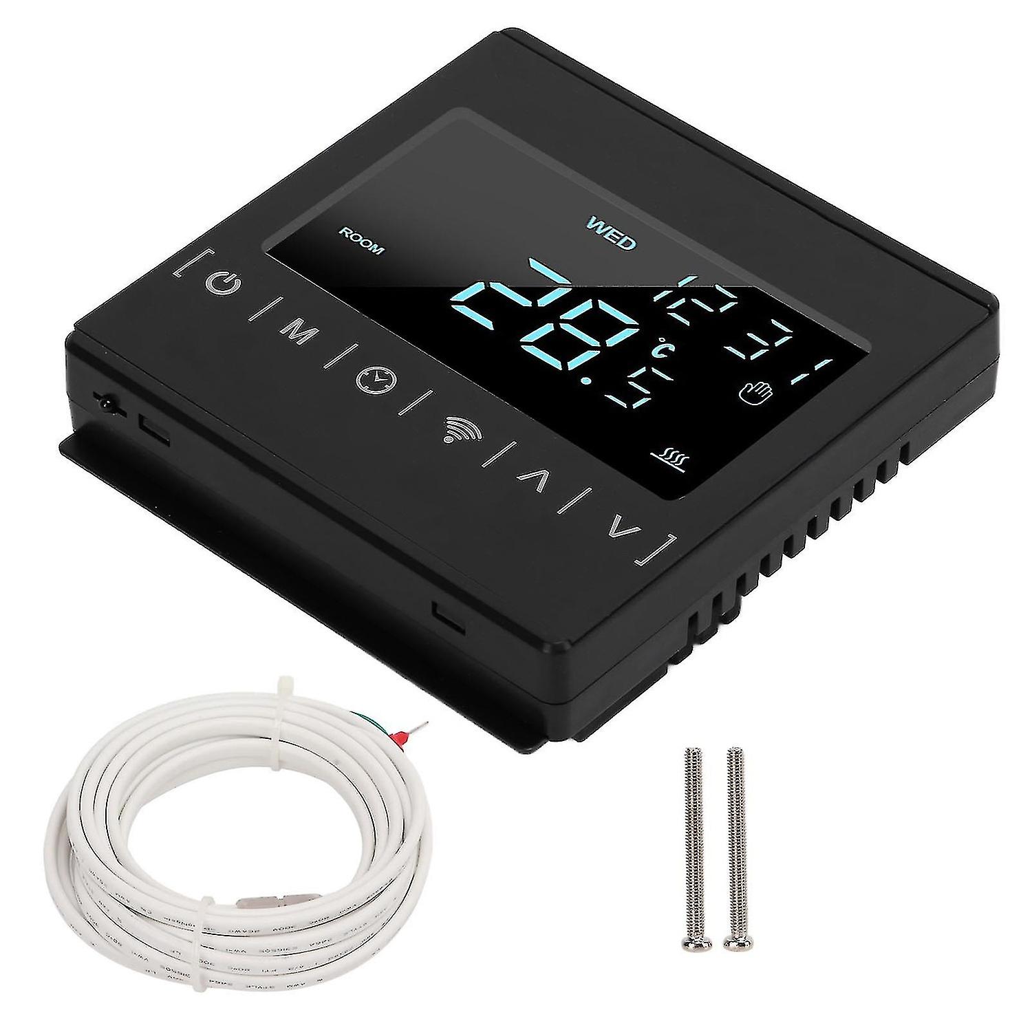 Mh1823 wifi bluetooth thermostat smart lcd app voice control temperature controller ac 85v250v