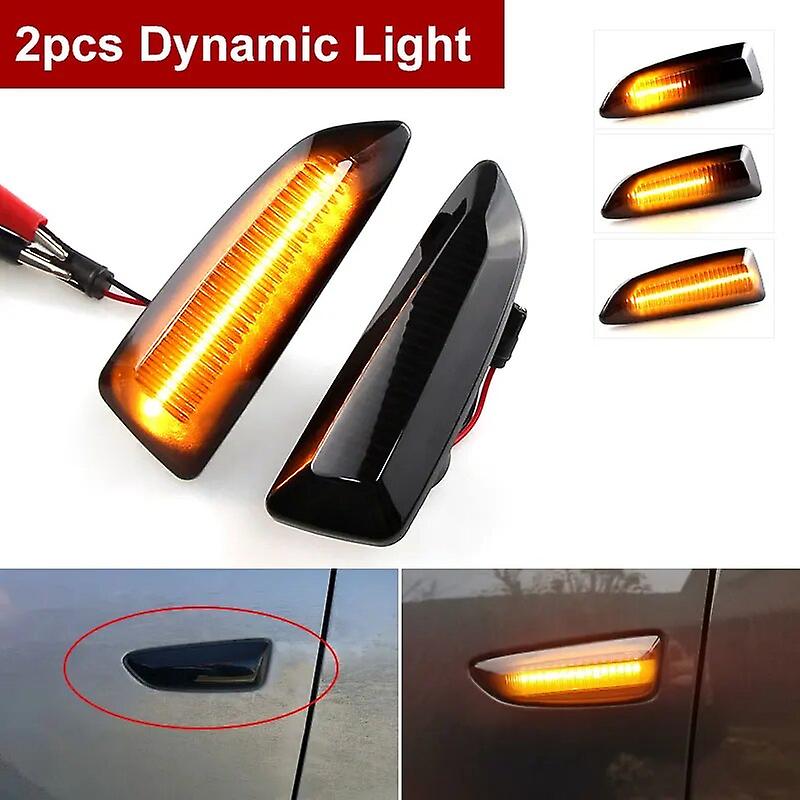 2pc For Opel Insignia B 2017-2019 (also Called For Holden Commodore) Car Styling Led Side Marker Light Turn Signal Lamps