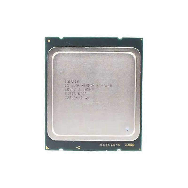 Xeon E5-1650 CPU - Socket LGA 2011 6 Cores 12 Threads 3.2GHz 15MB L3 Cache 130W.