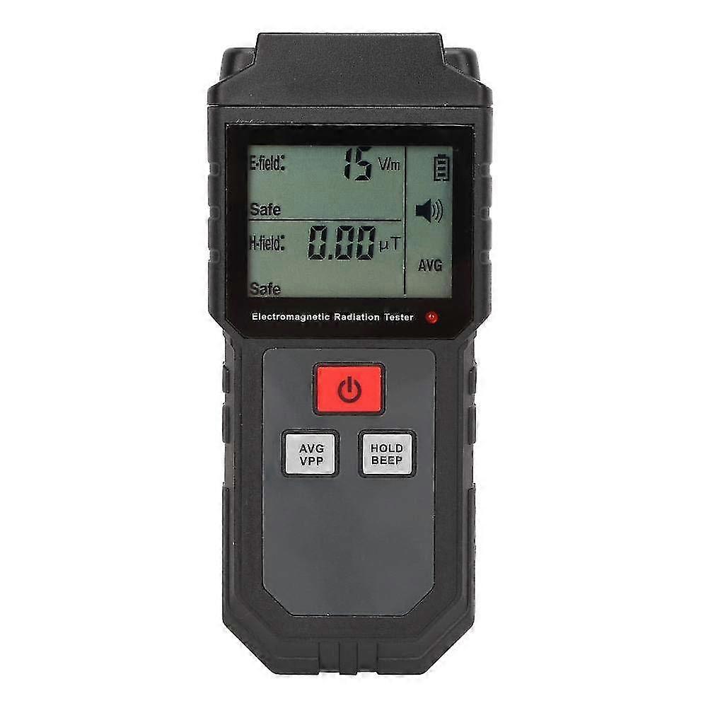 Rz825 Radiation Detector, Emf Digital Electromagnetic Radiation Meter With Lcd Display For Both Electric And Magnetic Field Measurements