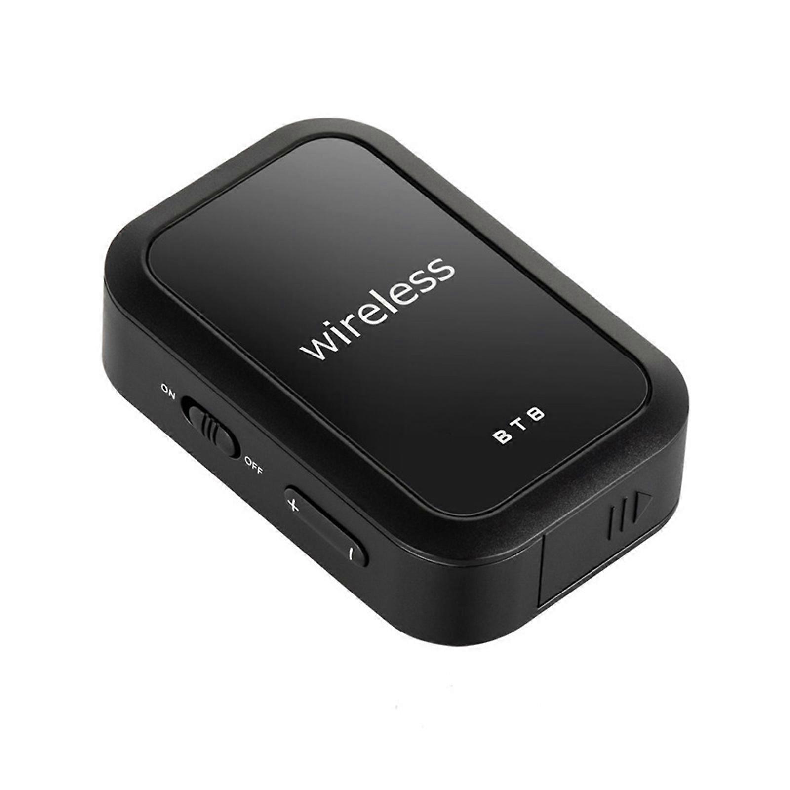  Audio Adapter Bluetooth-compatible5.0 Receiver Car Hands Free Call Lavalier MIC