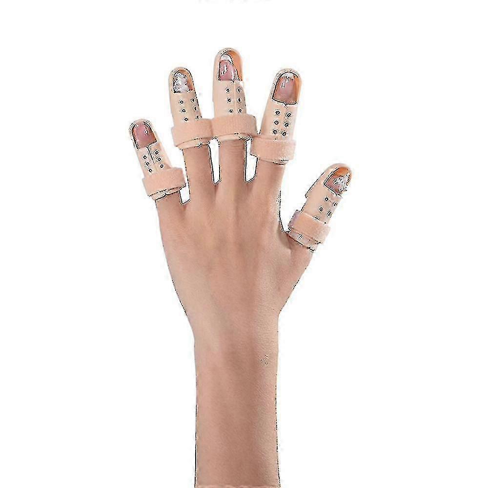 Fingersenger Splint Brace for leddgikt smertelindring - Plast Mallet Joint Support Protection_Feb