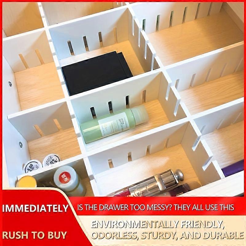 8pcs Thickened Drawer Partition Boards - Customize Your Storage, Easy Separation, and Organization - For Home and Office Desk Organization, Insert Mou