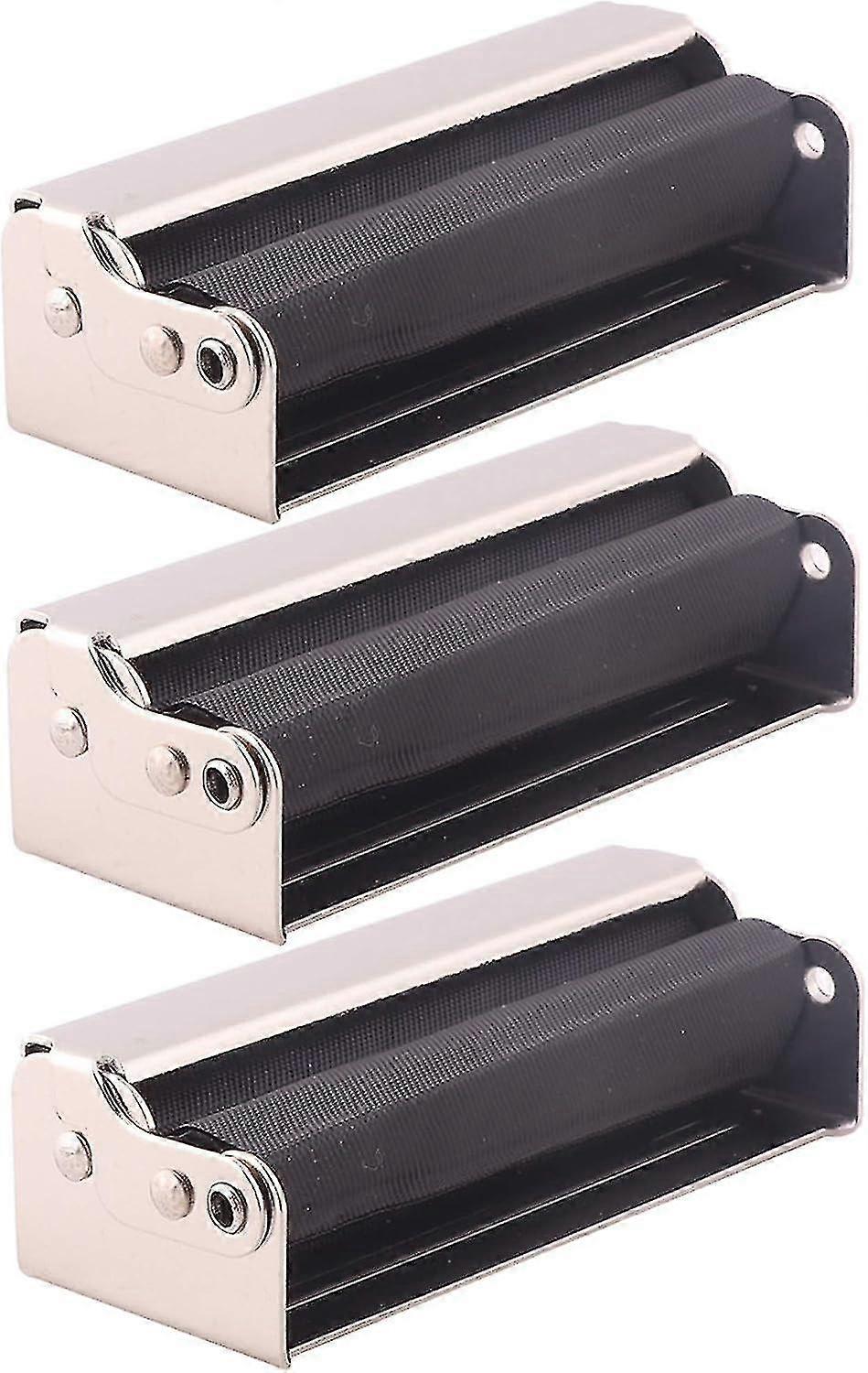 3 stuks sigaret rolling machine70mm sigaret rolling machine metalen sigaret rolling machine zwarte sigaret rolling machine zwarte sigaret rolling machine zwarte sigaret rolling