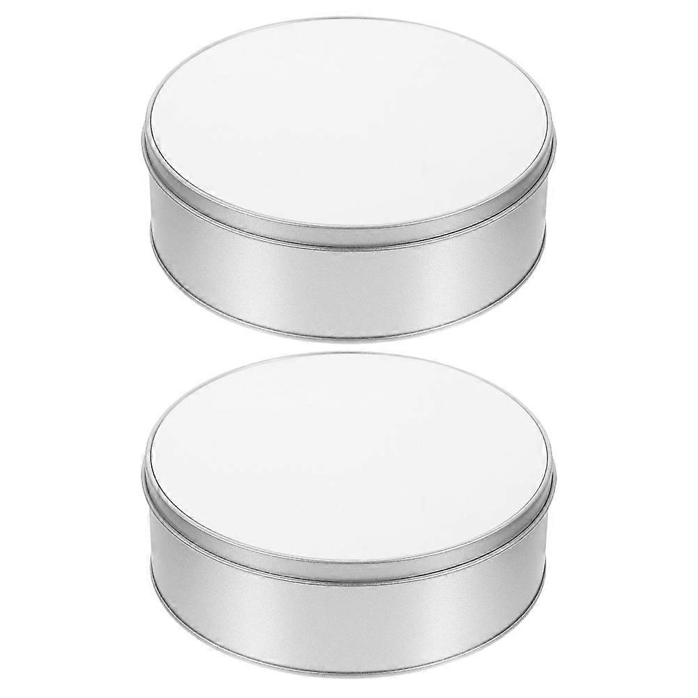 1 Set of Sublimation Blank Gift Box Multi-Function Sublimation Metal Box Cookie Storage Box for Party