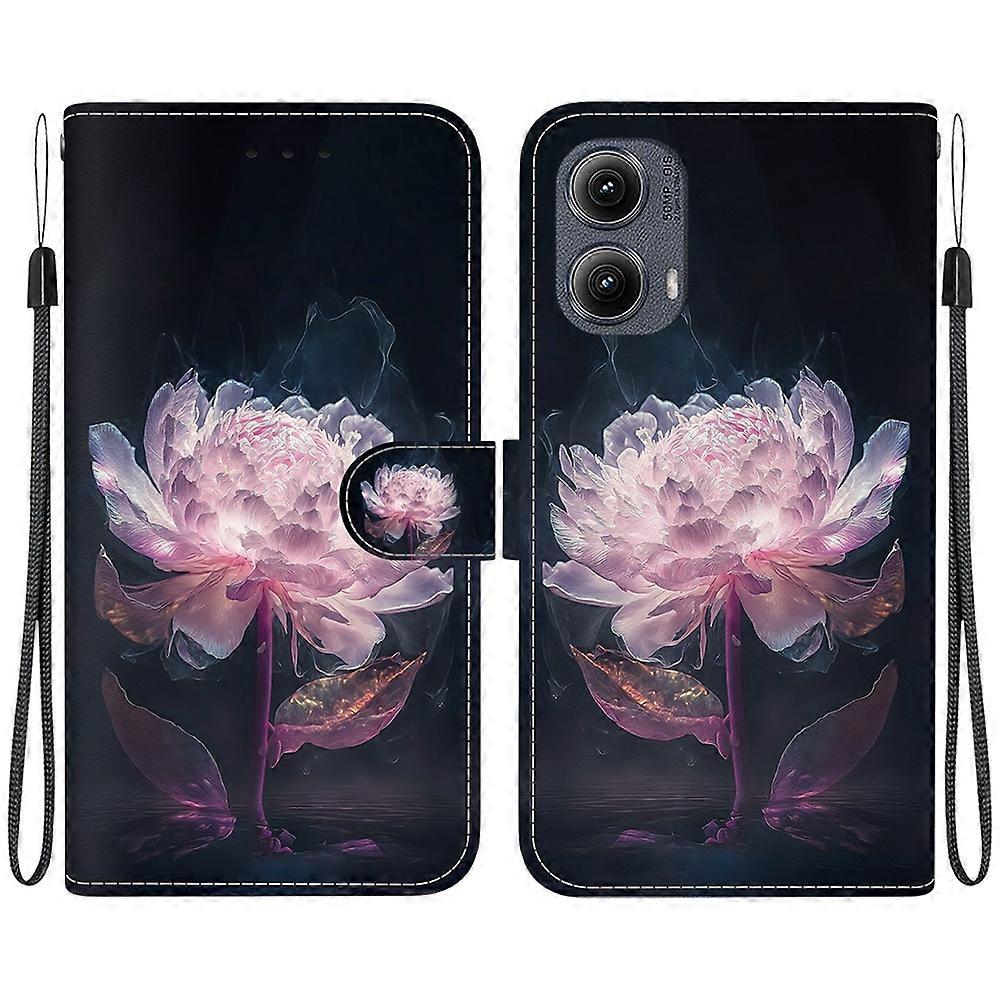 Leather Phone Case For Motorola Edge 2024