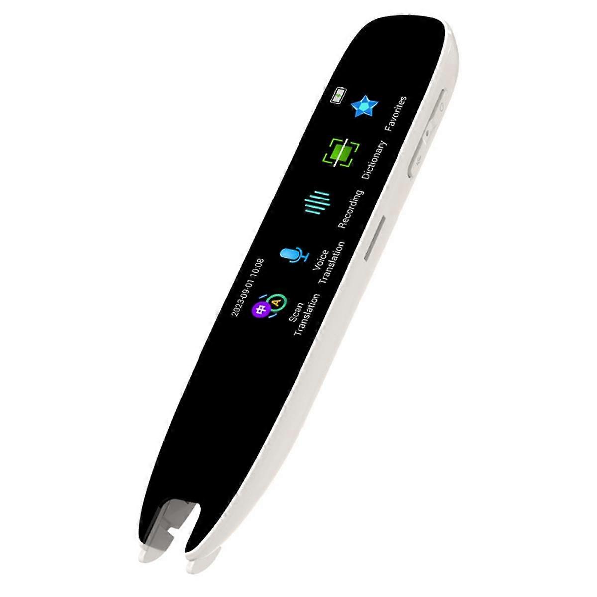 Scan Translation Pen Real Time Language Translator Smart Offline Translation 112 Languages Text Scanning White