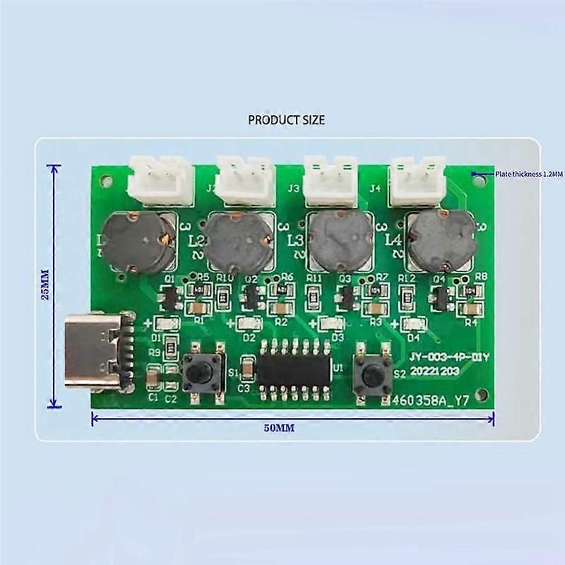 Four- Humidifier Module Humidifier Control Board Atomizer Driver Board Four- Humidifier Module,Set