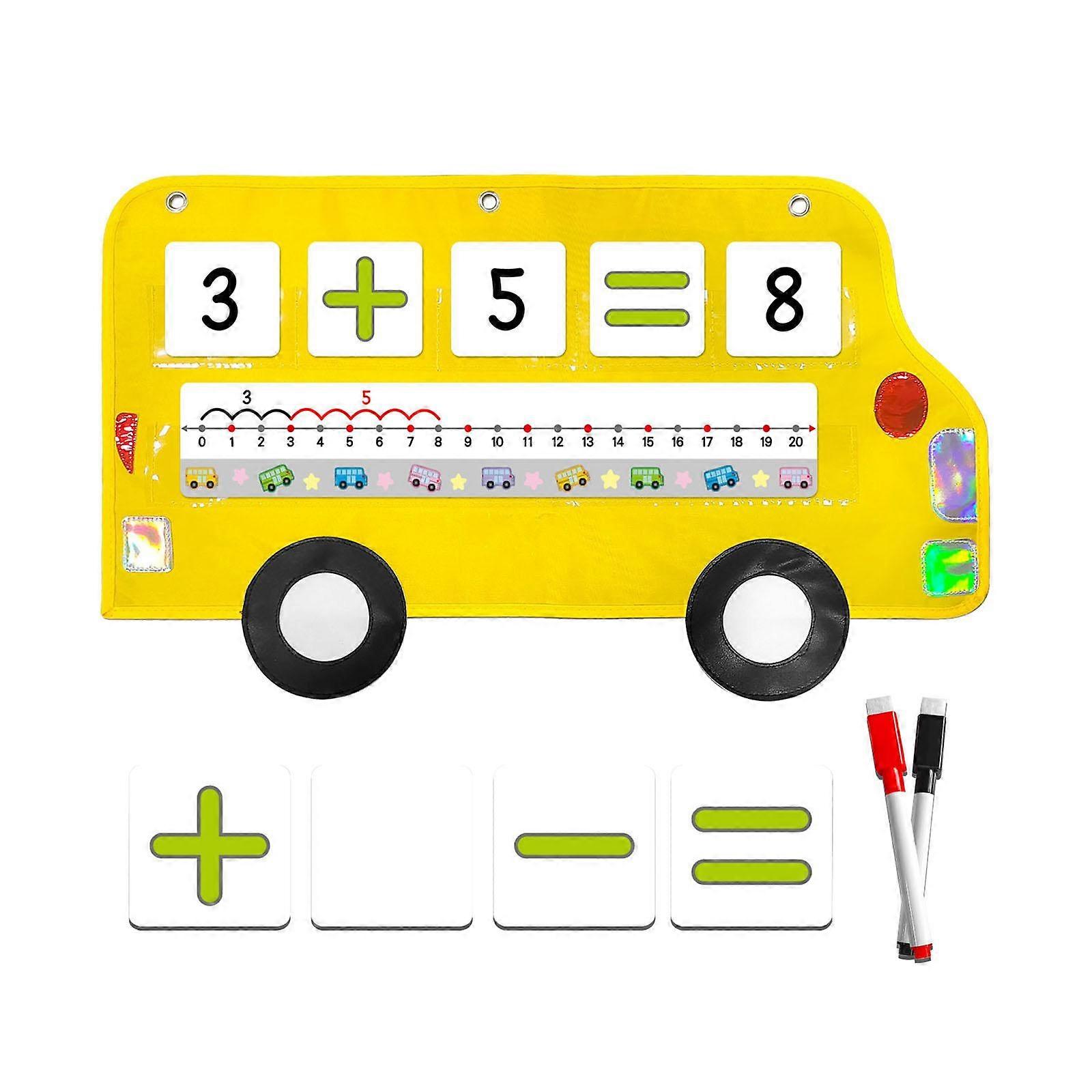 Math Toy Homeschool Number Counting Addition Subtraction Math Games for Kids