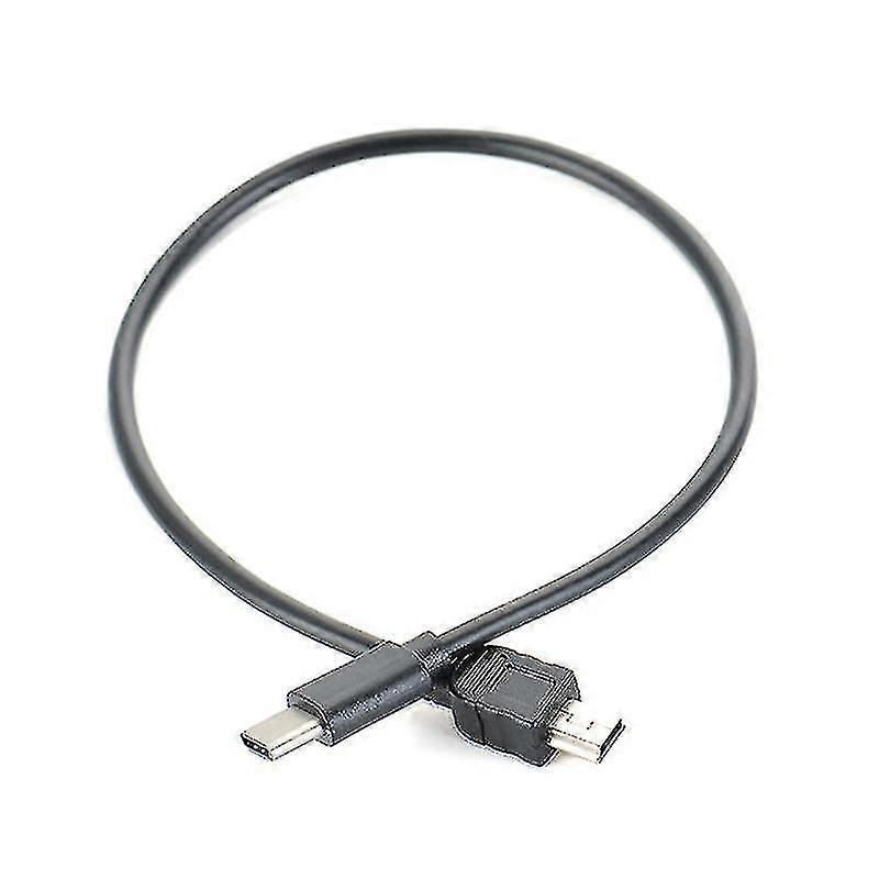 Black Conversion Cable Type C To Mini Usb Camera Otg Copy 1.81inch