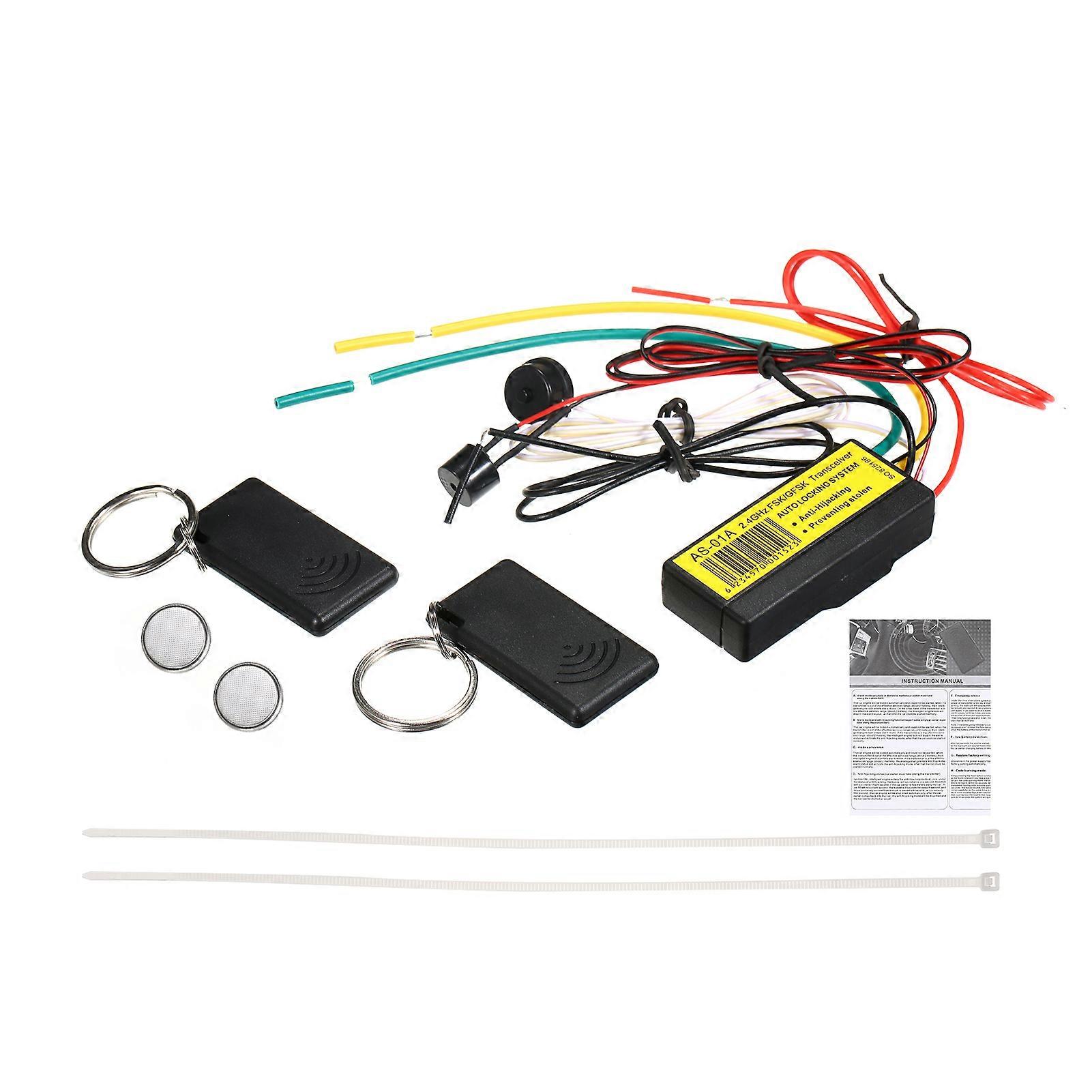 Engine Immobilizer Car Anti-Theft Device Portable Anti-Hijacking Alarm System