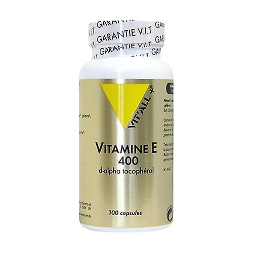 Vitamin E 400 IU (d-alpha tocopherol) 100 capsules