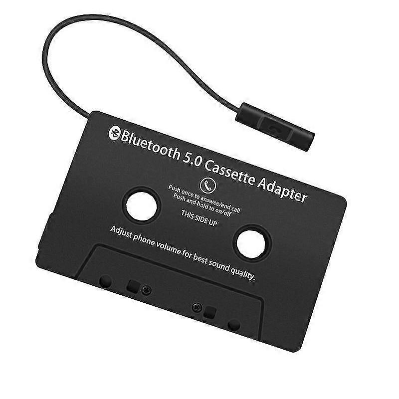 Adaptateur de cassette Bluetooth 5.0 pour smartphones et lecteurs de disques de voiture