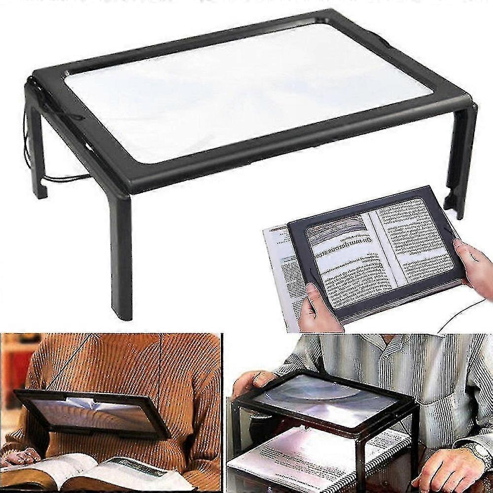 Large Magnifying Glass Hands Free Reading Magnifier With Led Light