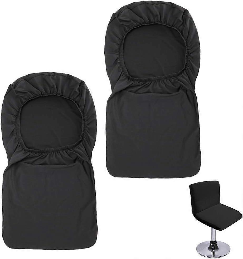 - Bar Stool Cover With Extendable Backrest For Swivel Dining Chair