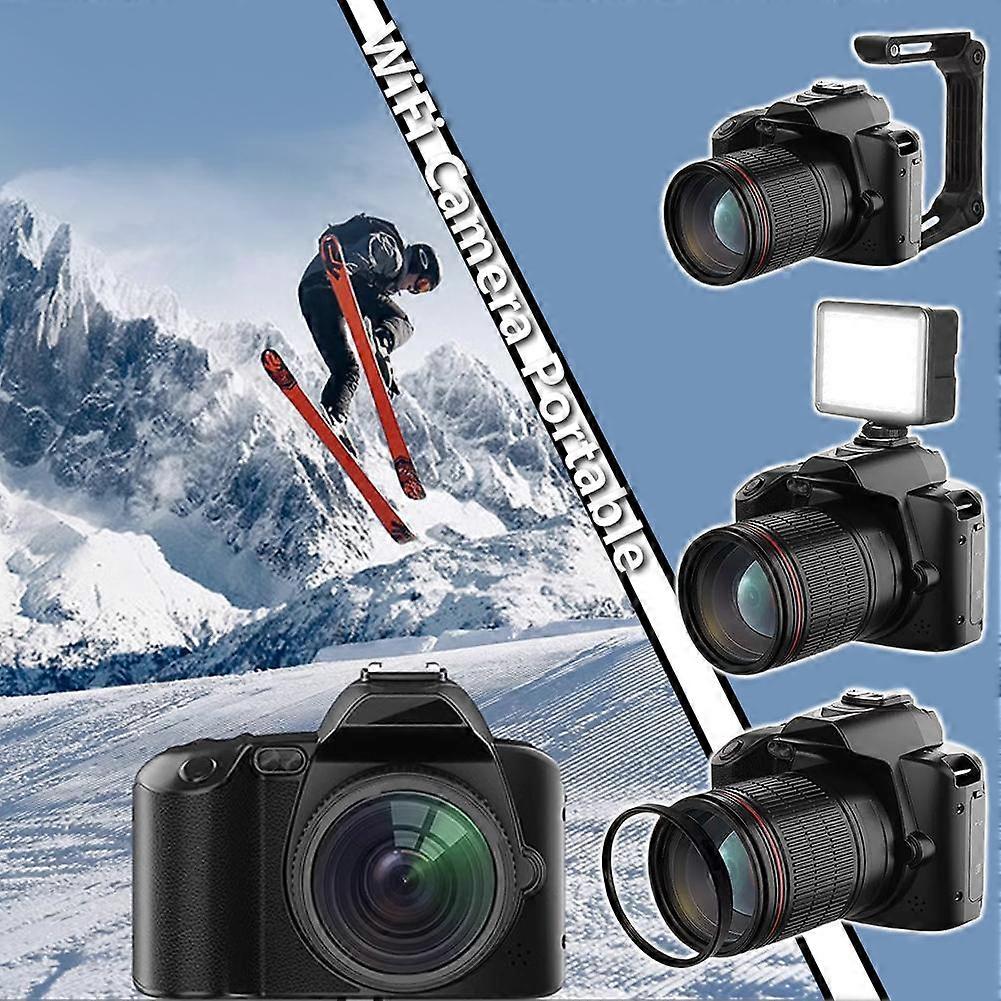 WiFi Camera Portable 4K Ultra High Definition Camera 16X Digital Zoom Camera