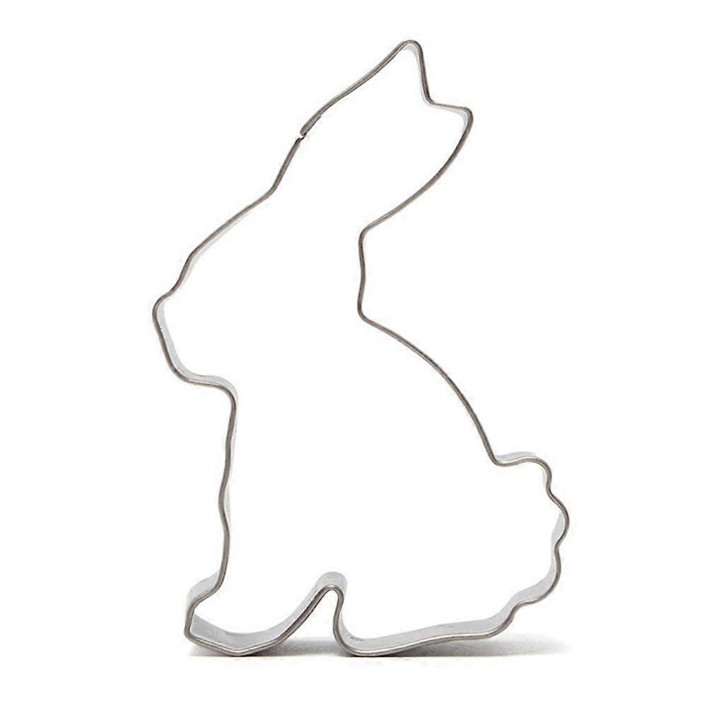  3D Stainless Steel Easter Rabbit Cookie Cutter Mold Bakeware Baking Mold