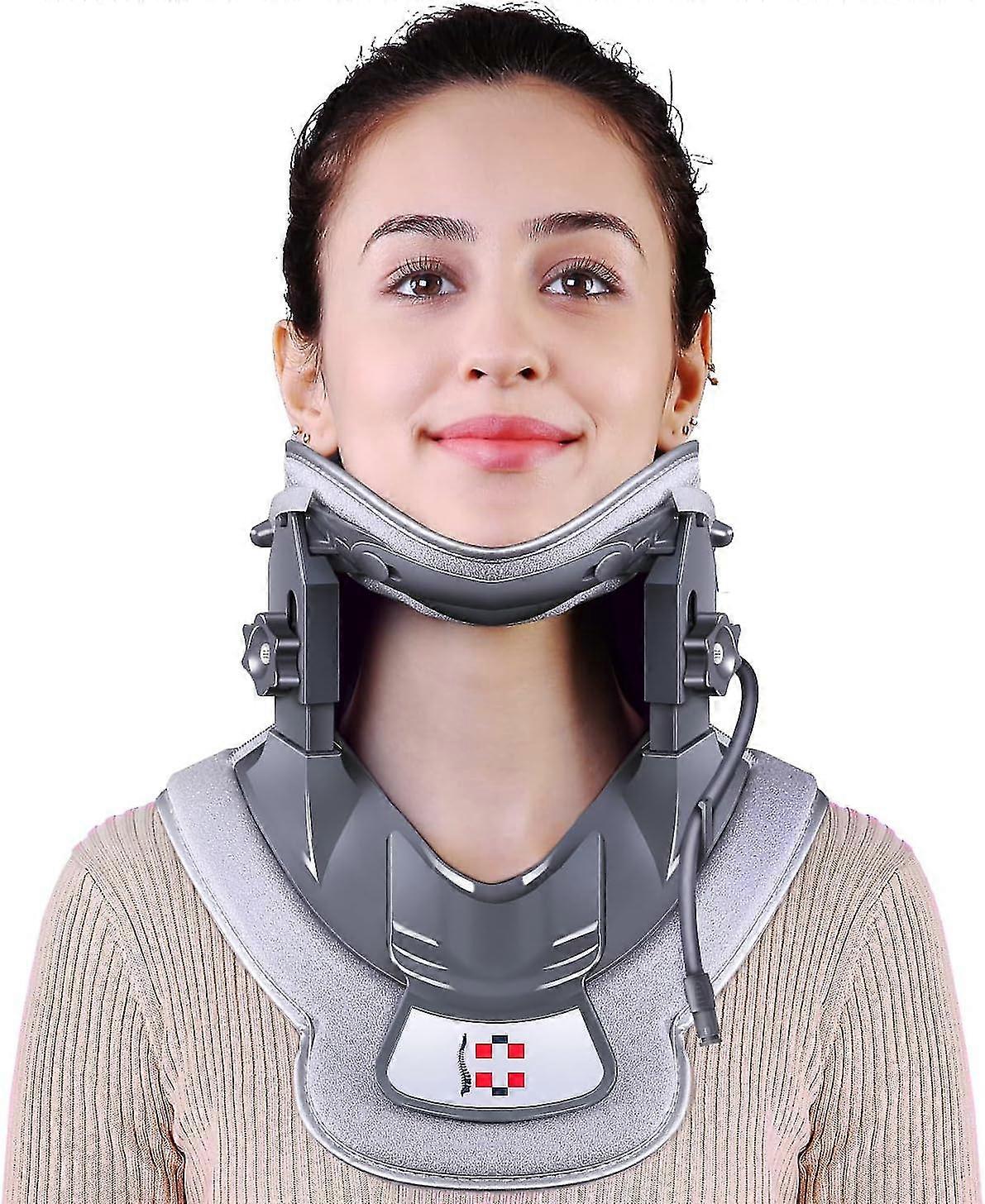 Cervical Neck Traction Device With 3 Power Traction + Airbag Support_fc24