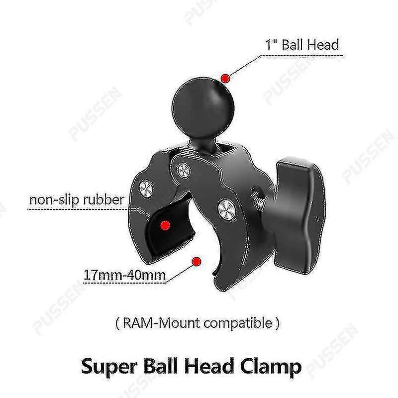 Motorcycle Bike Invisible Selfie Stick Monopod Handlebar Mount Bracket For Gopro Max Hero 11 Insta360 One X2 X3 Accessories-In Stock