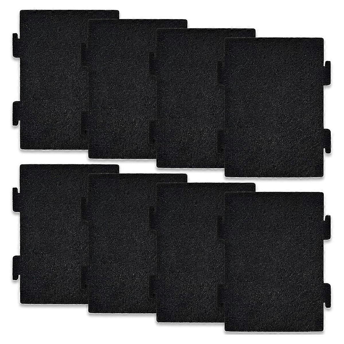 8Pcs Replacement Air Filters for Microwave Oven,Activated Charcoal Air Filters for YKMLS311,YWML55011,WML75011