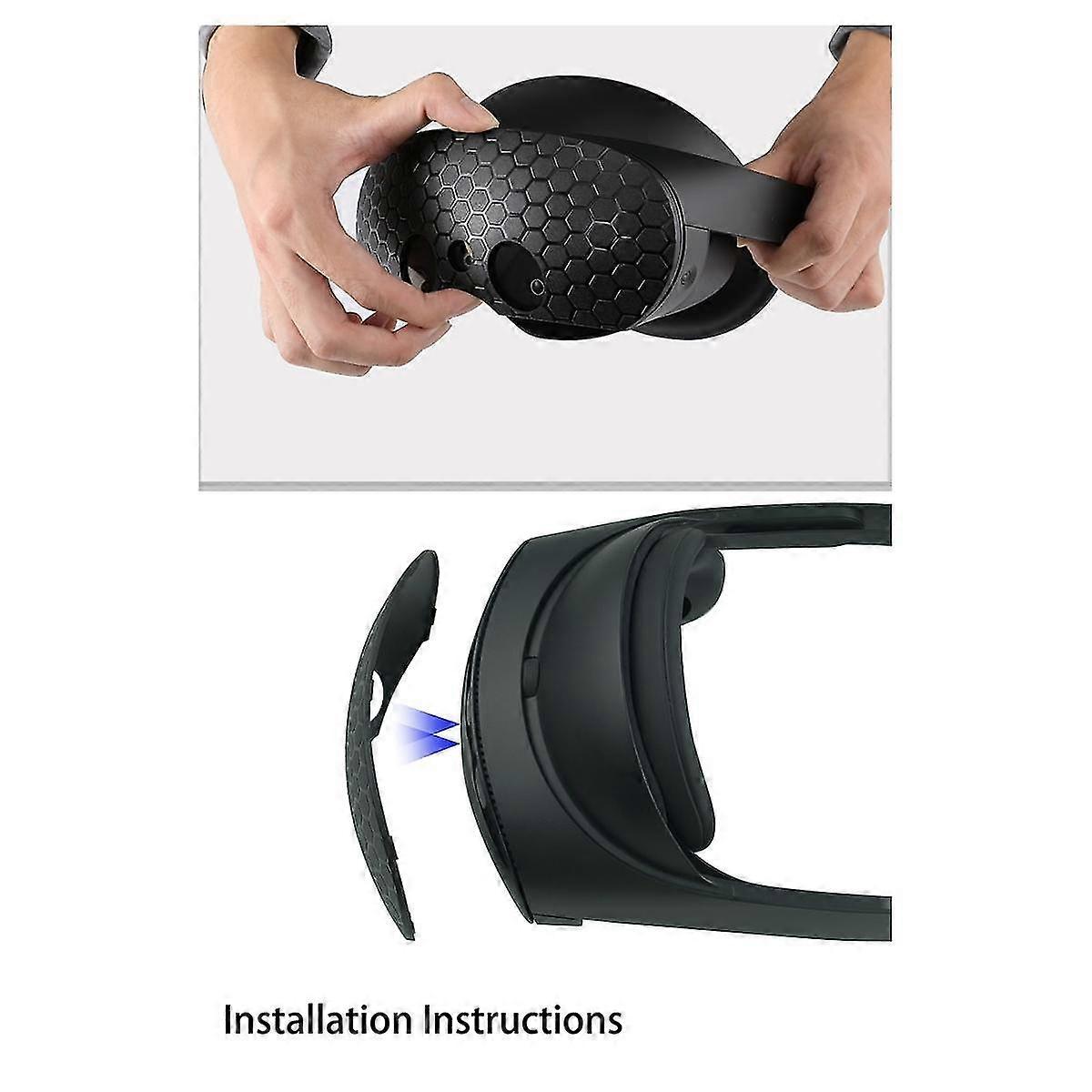For Quest Pro Front Protective Pad Silicone Eye Cover Mask for Quest Pro Accesaries