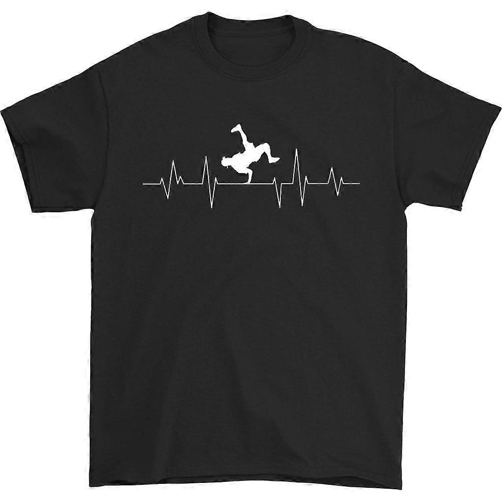 Breakdance Heartbeat T-skjorte