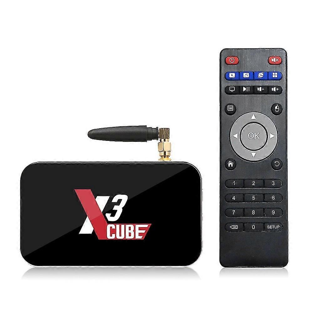 X3 pro 4gb ddr4 32gb tv box android 9.0 amlogic s905x3 tvbox x3 plus 64gb set top box wifi 1000m bt player x3 cube 2gb16g