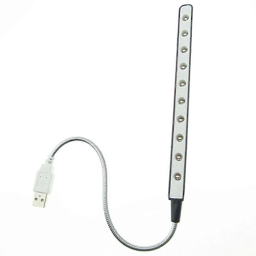 USB LED Light -10 Super Bright LED Reading Light No Batteries Required