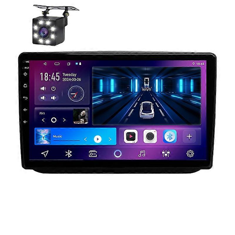 For Skoda Fabia 2 2007-2014 Car Multimedia Radio Wireless Carplay Navigation Android Auto GPS