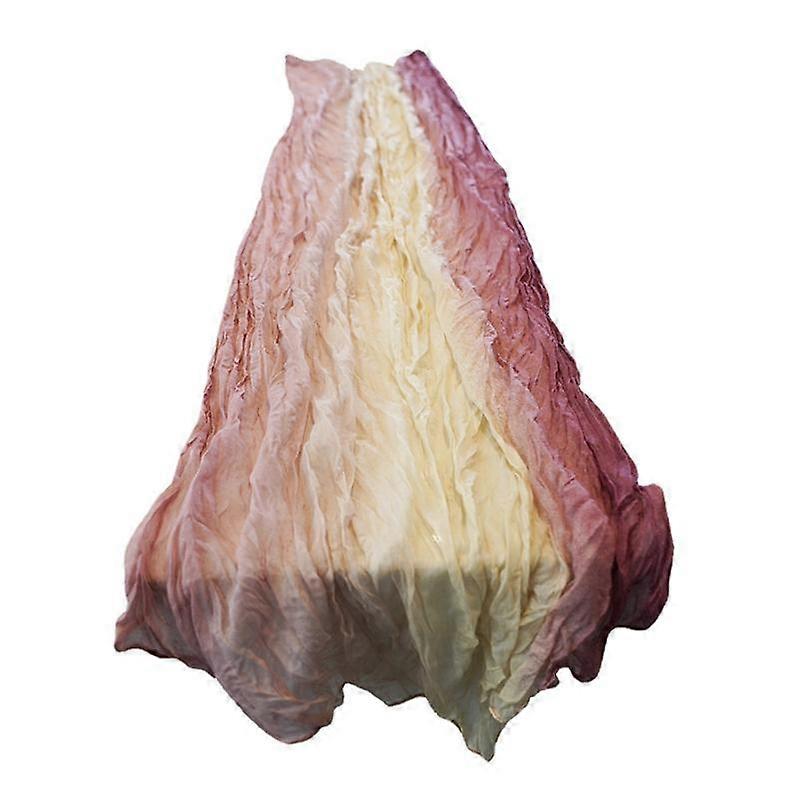 2Pcs Cheesecloth Table Runner Boho Table Runner Gradient Table Runner for Baby Shower Wedding Engag