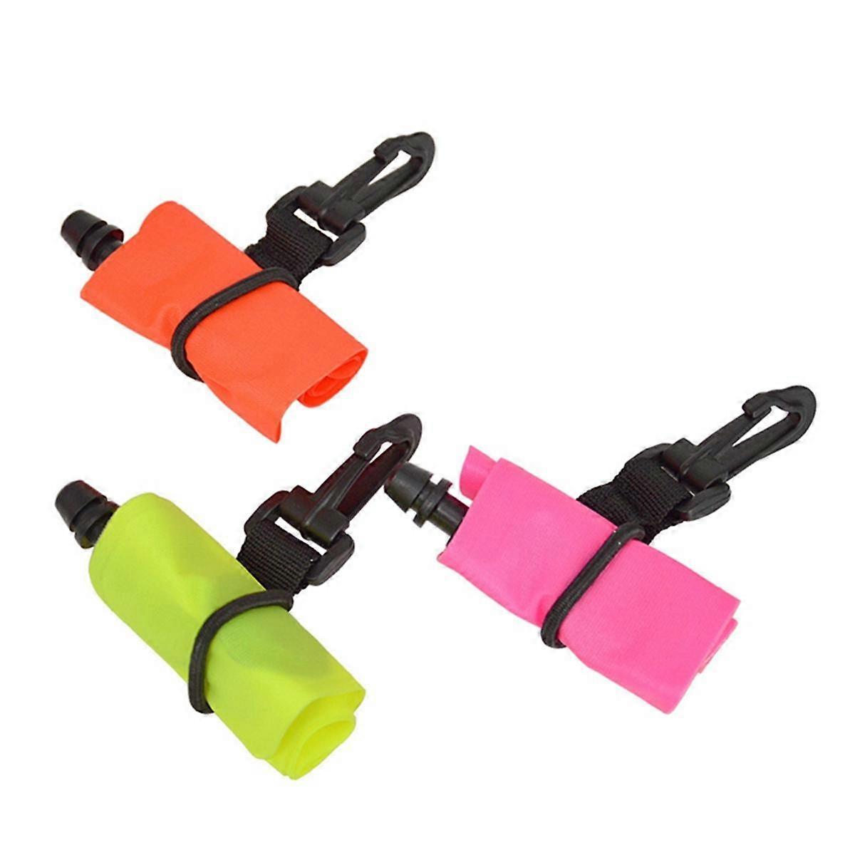 Scuba Diving Mini Diving SMB Pendant Inflatable Safety Sausage Signal Tube Surface Buoy for Diving
