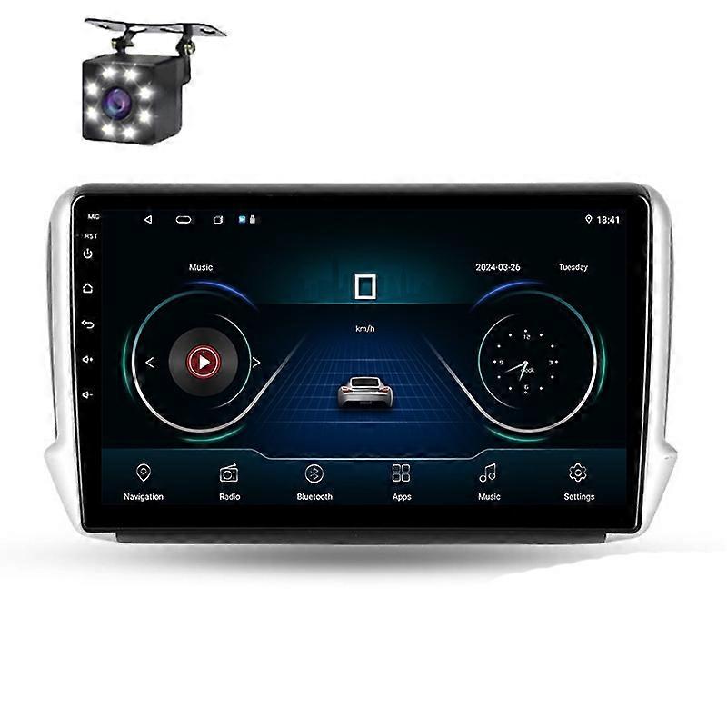 Android 14 Radio For Peugeot 2008 1 2013 - 2020 Auto Multimedia Player Stereo